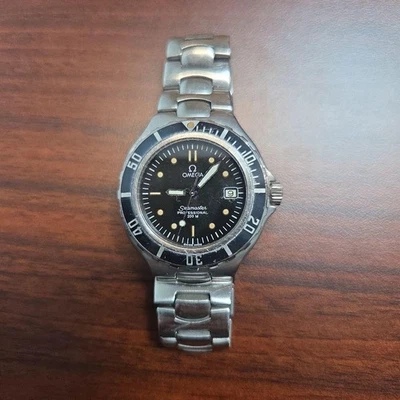 OMEGA Seamaster 200M Pre Bond Watch Black Dial Stainless Steel 35mm case 15.5cm - Image 1 of 4