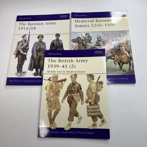 Osprey MEN AT ARMS Series 3 Book Lot 364 367 368 British Army Medieval Russian - Bild 1 von 6