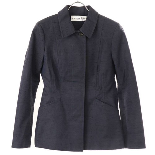Giacca da bar Christian Dior 011V41A3062 blu navy taglia: 40 grado A