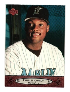 1996 Upper Deck #73 Charles Johnson Florida Marlins - Picture 1 of 2