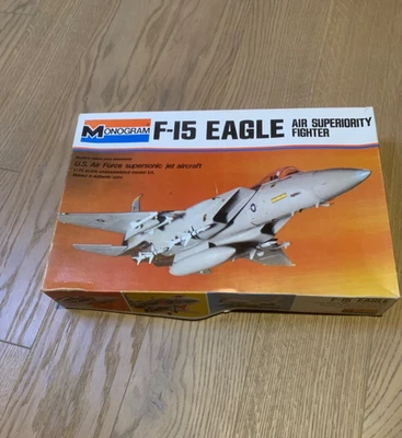 Monograma F-15 Eagle Air Superiority Fighter Modelo 1/72 Nuevo (N0825200) Foto 1 de 2