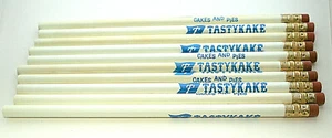 10 Tatykake Pasteles Y Pasteles Panaderías Empleado Logotipo Lápiz Años 60 De Nuevo Sin Usar - Imagen 1 de 4