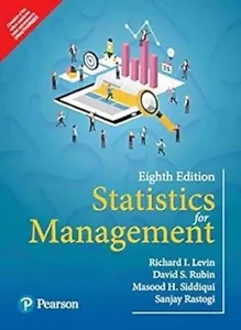 New : Statistics for Management by I. Levin Richard 8th INTL ED - Picture 1 of 3