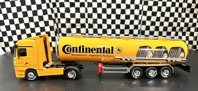 Eligor Mercedes-Benz Actros MP2 Tractor w/Chemical Tanker Trailer - 1:43 Boxed - Image 1 of 4