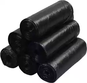 Extra Strong Heavy Duty Black Bin Liners – Rubbish Bags Waste Refuse Sacks - Picture 1 of 10