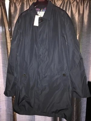 Gabardina Thomas Rosa “Londres” Azul Marino Nueva con Etiquetas Talla XXL Foto 1 de 4