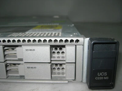 Cisco UCS C220 M3 Server | 2x E5-2660 8C @2.20GHz , 8GB, 2x 300GB, 2x 450W PSU - Image 1 of 4