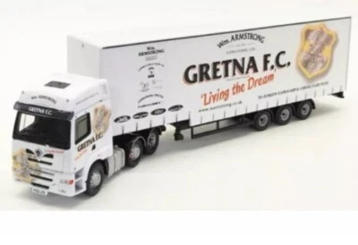 Corgi 1/50 Scale CC13910 - Foden Alpha Step Frame Curtainside - Armstrong/Gretna - Image 1 of 4