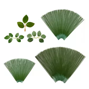 Varilla de alambre de tallo de flor artificial artesanías florales hágalo usted mismo accesorios corona decoración del hogar - Imagen 1 de 29