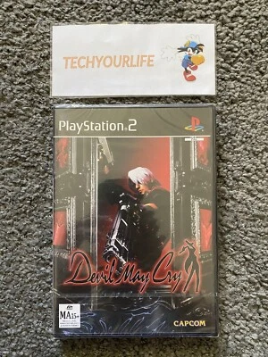 Brand New Factory Sealed Devil May Cry - PS2 - First Print - Sony PlayStation 2 - Image 1 of 2