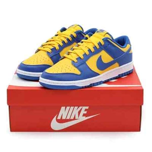 DD1391-402 Nike Dunk Low Blue Jay and University Gold UCLA Navy Blue (Herren) - Bild 1 von 10