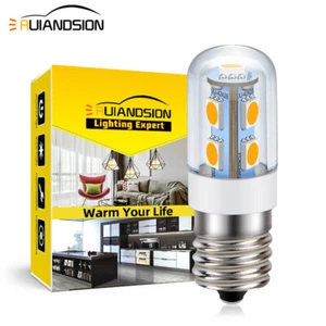 T18S E17 Spiral LED Bulb Chandelier Light Fireplace Light 110-130V Warm White - Picture 1 of 11