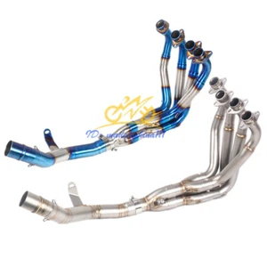 For Kawasaki Z900 Modified Link Tube Exhaust Header Pipe Front Mid Connection - Picture 1 of 8