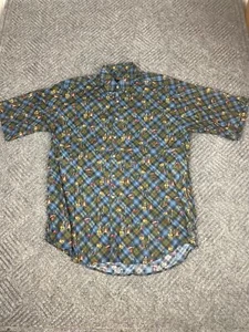 Vintage Tango Golf Shirt Mens Medium Cotton Button Up Short Sleeve Adult NOS - Picture 1 of 10