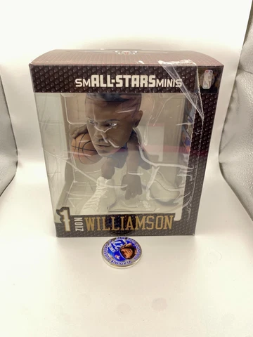 🔥2021 NBA smALL-STARS Minis 6-Inch Mini Zion Williamson New Orleans Pelicans Cover