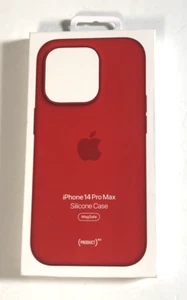 Apple iPhone 14 Pro Max Silicone Case with Mag Safe Red OPEN BOX - Photo 1 sur 4