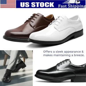 Men Dress Shoes Formal Shoes Oxfords Shoes Wedding Shoes Business Shoes Size US - Picture 1 of 24
