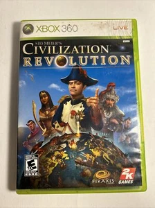 Sid Meier's Civilization Revolution (Xbox 360, 2008) Complete Tested Working - Picture 1 of 7