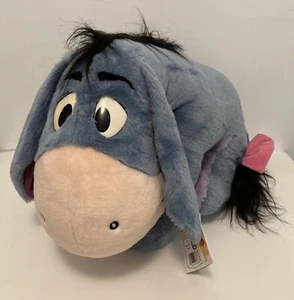 Eeyore Disney Winnie Pooh Plush Stuffed Animal 20-24" Removable Tail Vintage NWT - Picture 1 of 12