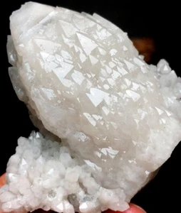 153g NATURAL Castle cactus skeletal Elestial QUARTZ Crystal Point&Fluorite q757 - Picture 1 of 9