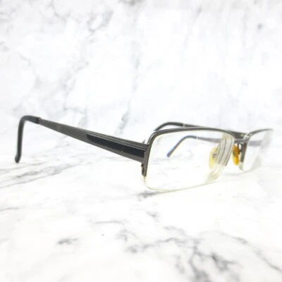 Armações de óculos Gant G HELMSLY prata retangular meia borda 54-18-135 - Imagem 1 de 4