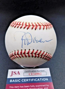 Rod Carew Signed / Autographed OAL Bobby Brown Baseball JSA COA HOF - Picture 1 of 6