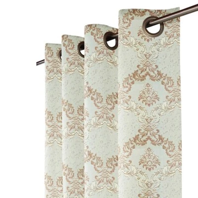 Beige - Poliéster - 58"x 96" Pulgadas - Panel Flor Del Foto 1 de 2