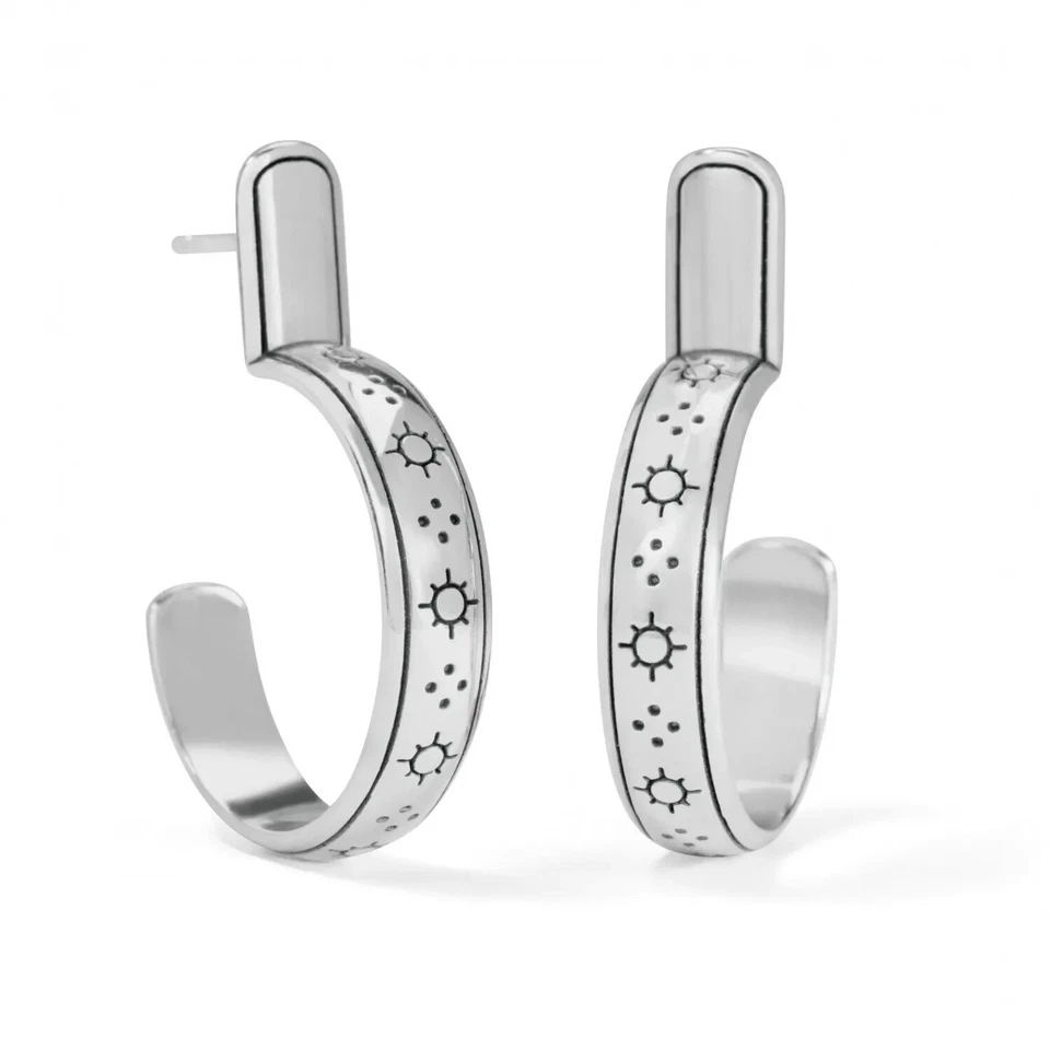 Pendientes de aro de poste neutro Brighton Marrakech $50 nuevos con etiquetas Foto 1 de 1