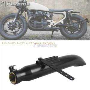 Par de silenciadores de escape universales sin cordones estilo de salida de 19" para Harley Dyna XL FL - Imagen 1 de 6