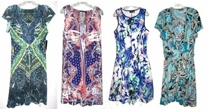 Apt. 9 Dresses Paisley, Floral, Rhinestone, Wrap & Foam XS to 3X NWT$50-$60 - Picture 1 of 55