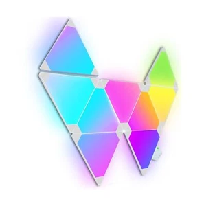 Triangle Lights LED Light Panels, Smart LED Wall Lights RGB Gaming Lights wit... - Picture 1 of 9
