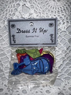 Jesse James Co. - Dress It Up Buttons- Summer Fun- 6+ Pieces - Image 1 of 2