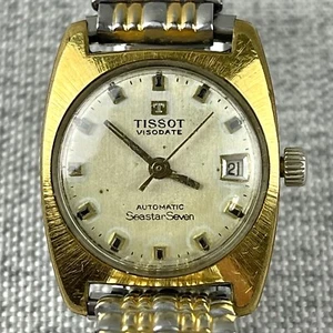 Vintage TISSOT Visodate Seastar Seven Automatic Swiss Watch - Works - Picture 1 of 8