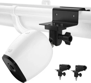 2 Pack Gutter Mount for Arlo Cameras, Mounting Bracket Compatible with eufy Cam - Picture 1 of 7