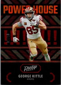 2023 PRESTIGE POWER HOUSE XTRA POINTS ORANGE PARALLEL #PH-13 GEORGE KITTLE 05/50 - Picture 1 of 2