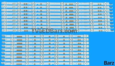 Barz LED Backlight Array V5DR_550SCA_R0 + V5DR_550SCB_R0 / BN96-38481A + 38482A - Image 1 of 4