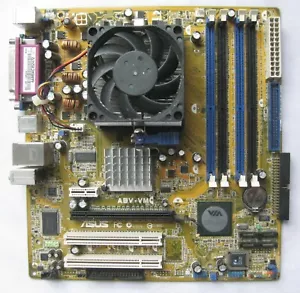 ASUS A8V-VM REV.2.01G con CPU/socket 939 - Foto 1 di 5