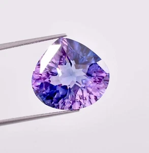 18 x 17 MM Flawless 22.80 Ct Natural Java Plum Sapphire Gemstone (GIT) Certified - Picture 1 of 7