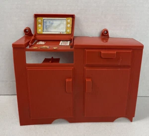 Vintage 1976 Barbie Star Traveler RV Replacement Vanity w/ Flip Up Mirror READ - Picture 1 of 6