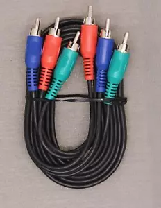new GE 6 ft Foot Component Audio Cable Cord 3-RCA. 33296 - Picture 1 of 1