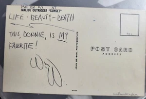 Tarjeta postal 3x5 firmada/autografiada por William Windom de Star Trek - Imagen 1 de 3