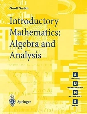 Introductory Mathematics: Algebra And Analysis (Springer Undergraduate Mathemati - Image 1 of 1