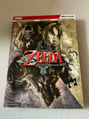 The Legend Of Zelda Twilight Princess Hd Prima Strategy Guide vgc Wii u variant - Image 1 of 4