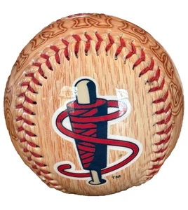 Lowell Spinners Holzdruck Vintage Style Baseball - Bild 1 von 2