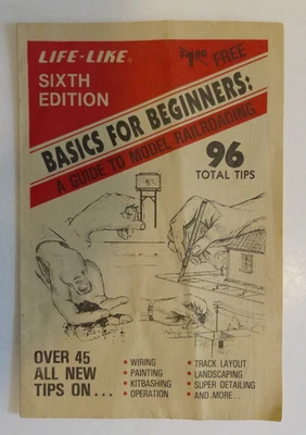 Life-Like Sixth Edition Basics For Beginners A Guide To Model Railroading - Image 1 of 4