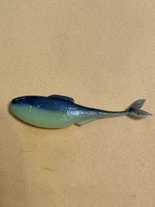 New Release 6th Sense Micro Fiction 1.5 Swimbaits + 1/8oz Jig. Black Neon - Picture 1 of 4