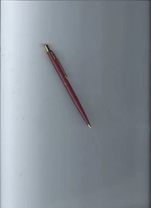 De colección. Bolígrafo Parker Clásico Borgoña Acabado Mate y Borde Dorado-Nuevo Repuesto - Imagen 1 de 6