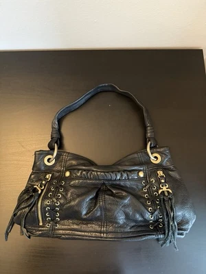 B. Makowsky | Hobo Biker Cuero Negro Foto 1 de 4