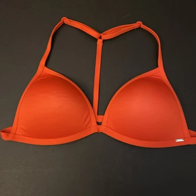 Sutiã esportivo VS rosa ativo vermelho racerback tamanho G - Imagem 1 de 4