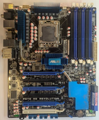 Placa madre ASUS P6T6 WS Revolution X58 / LGA1336 SLI 3 vías - Imagen 1 de 4